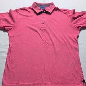 Sahara Pink Polo Shirt Casual Comfort Short Sleeves